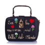 Женская сумка кросс боди Amelie Galanti черная (A981005-black): Застежка Механическая