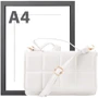 Жіноча сумка крос боді Valiria Fashion біла (5DETAA308-white): Тип ручки Со съемным ремнем, Плечевой ремень, Короткая ручка