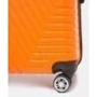 Чемодан Ricco Grande М оранжевый (T1ABS600orange-M): Материал Пластик