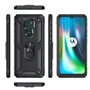 Чохол для телефона BeCover Military Black for Motorola G9 / G9 Play (705562): Матеріал TPU (Термополиуретан) і пластик