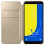 Чехол для телефонов Samsung Flip Wallet Gold (EF-WJ600CFEGRU) for Samsung J600 Galaxy J6 2018 фото 6