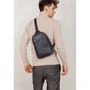 Чоловіча сумка-слінг BlankNote темно-синя (BN-BAG-42-navy-blue): Тип ручки Плечовий ремінь, Без ручки