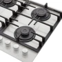 Варильна поверхня Eleyus MITO 60 WH CF: Робоча поверхня стекло (закаленное)