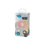 Пустышка Nuvita 7065 Air55 Cool симметричная 0m+ розовая (NV7065GCR): Материал силикон