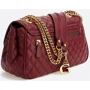 Женская сумка через плечо GUESS MAILA CONVERTIBLE XBODY FLAP бордовая (HWQB8661210-MER): Тип ручки Без ручки, На цепочке, Плечевой ремень