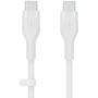 Кабель Belkin Cable USB-C to USB-C Silicone 1m White (CAB009BT1MWH)