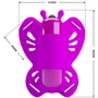 Вибратор-бабочка Pretty Love Clitoral Massager Sloane Purple