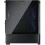 Корпус Cougar Airface RGB Black (CGR-5ZD1B-AIR-RGB): Материал передней панели сталь
