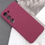 Чехол для телефонов Lakshmi Case Silicone Cover Full Camera Plum for Samsung S926 Galaxy S24 Plus: Цвет бордовый