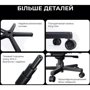 Кресло игровое Anda Seat Kaiser 3E Black PVC Size XL (AD23YC-XL-08-B-PV/C-B01)