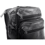 Мужская сумка через плечо Valiria Fashion черная (3DETAW8094-2): Фактура Матовая, Зернистая