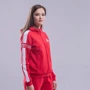 Спортивная толстовка Peak FWA01028-RED 46 красная с капюшоном на молнии: Сезон Демисезон