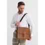 Мужская сумка почтальонка BlankNote Classic светло-коричневый Crazy Horse (BN-BAG-55-k-kr): Пол Мужской