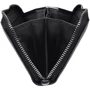 Жіночий гаманець Borsa Leather чорний (k16002-7-black): Формат гаманця горизонтальний