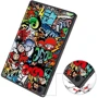Аксесуар для планшетних ПК BeCover Flexible TPU Mate Graffiti для Samsung Galaxy Tab A9 Plus SM-X210/SM-X215/SM-X216 (710348): Матеріал Искусственная кожа + TPU