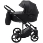 Коляска 2 в 1 Adamex Porto Light Экокожа SA-2 черная (625770): Количество блоков 1