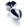 Анальная пробка с кристаллом Toyfa Metal Silver anal plug