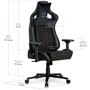Геймерское кресло Cyberlux Hermes Fabric Black Gold (арт. GM-403 B) фото 2