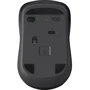 Мышь RAPOO 6610M silent wireless multi-mode, серая: Эргономика для правой руки
