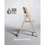 Стул Cybex Click&Fold 4в1 All White (524000857): Наклон спинки нет