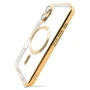 Чехол для iPhone BeCover Chrome Case with MagSafe Gold for iPhone 16 Plus (712076): Цвет золотой