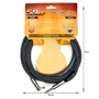 Інструментальний кабель Klotz 59 Vintage Pro Guitar Cable Angled 3 M