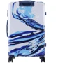 Валіза Semi Line 28" (L) White/Blue Print (T5653-3): Матеріал пластик