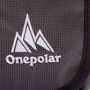 Мужская сумка через плечо Onepolar серая (W5633-grey): Застежка Молния