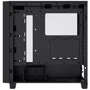 Корпус Corsair 3000D RGB Tempered Glass (CC-9011255-WW): Материал передней панели пластик, сталь