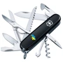 Мультитул Victorinox Huntsman Ukraine 91мм/15 функції/чорний/Картка України 1.3713.3_T1166u