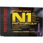 Предтренировочный комплекс Nutrend N1 10 х 17 g Black Currant