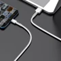 Кабель Baseus USB Cable to USB-C Cafule Metal 40W 2m White (CATJK-B02) фото 6
