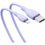 Кабель Baseus USB Cable to Lightning Pudding Series Fast Charging 2.4A 2m Nebula Purple (P10355700511-01): Довжина 2 м