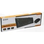 Комплект дротовий A4Tech KR-8372 Black: інтерфейс підключення USB