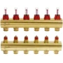 Распределительный коллектор Danfoss FHF-6F с ротаметрами (088U0526)