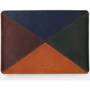 INCARNE Handmade Leather Laptop bag Mosaic Nature (Brown/Blue/Green/Cognac) for MacBook Air 15" M3 | M2 (2024 | 2023)