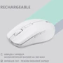 Мышь 2E MF270 Silent Rechargeable Wireless White (2E-MF270WWH): Максимальное разрешение сенсора, dpi 1600