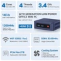 Персональный компьютер (ПК) Beelink Mini S12 8/256Gb. Windows 11: Объем накопителя 256 ГБ SSD
