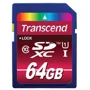 Карта памяти Transcend 64GB SDXC Class 10 UHS-I U1 (TS64GSDXC10U1)