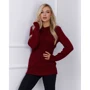 Джемпер ISSA PLUS WN20-03 44 бордовый