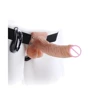 Полый страпон с вибрацией Fetish Fantasy Series 7 Vibrating Hollow, 18x4,3 см