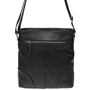 Мужская сумка планшет Borsa Leather черная (k15003-2-black)