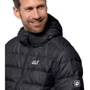 Пуховик Jack Wolfskin Helium Men 1200573-6350 50 темно-сірий зимовий з капюшоном: Фасон Стеганый