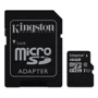 Карта памяти Kingston 16GB microSDHC Class 10 UHS-I U1 + adapter (SDCS/16GB)