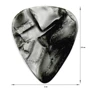 Медиатор Медиатор Fender 351 Black Moto Gross Heavy (229901): Тип Медиатор