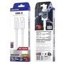 Кабель WK Cable USB-C to USB-C Super Fast Charging Cable PD 100W White (WDC-182): Довжина 1 м