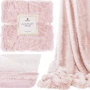 Плед Springos Extra Soft 200x220 см розовый (HA7059)