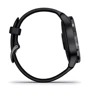 Смарт-часы Garmin Venu Slate Stainless Steel Bezel with Black Case and Silicone Band (010-02173-12): Интерфейсы подключения Bluetooth, Wi-Fi