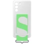 Аксессуар для смартфона Samsung Silicone Cover with Strap White (EF-GG990TWEGRU) for Samsung G990 Galaxy S21 FE