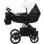 Коляска 2 в 1 Bair Kiwi ECO BK-51/15 білий/чорний (680899): Ширина шасі 58 см